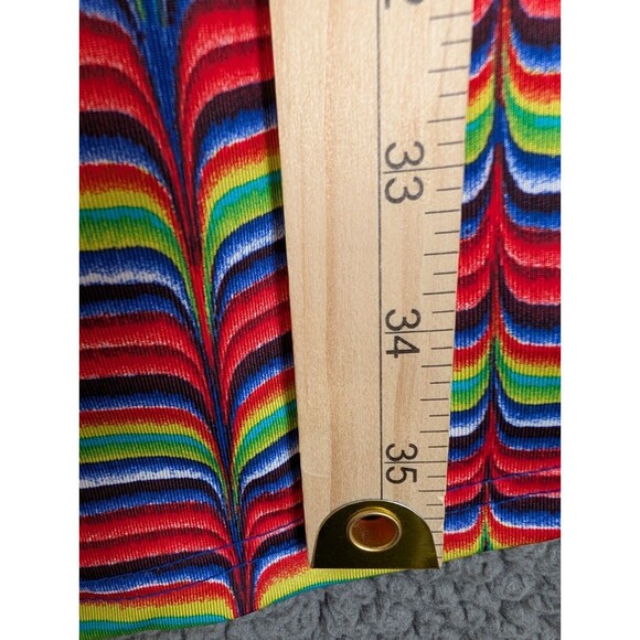 Columbia Dress Omni-Wick Rainbow Geometric Design Athletic Crossover Back Size M - Picture 10 of 12